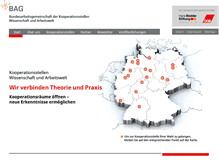 Tablet Screenshot of kooperationsstellen.de